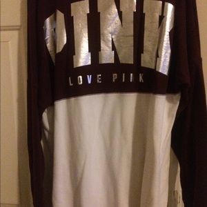 VS pink long sleeve